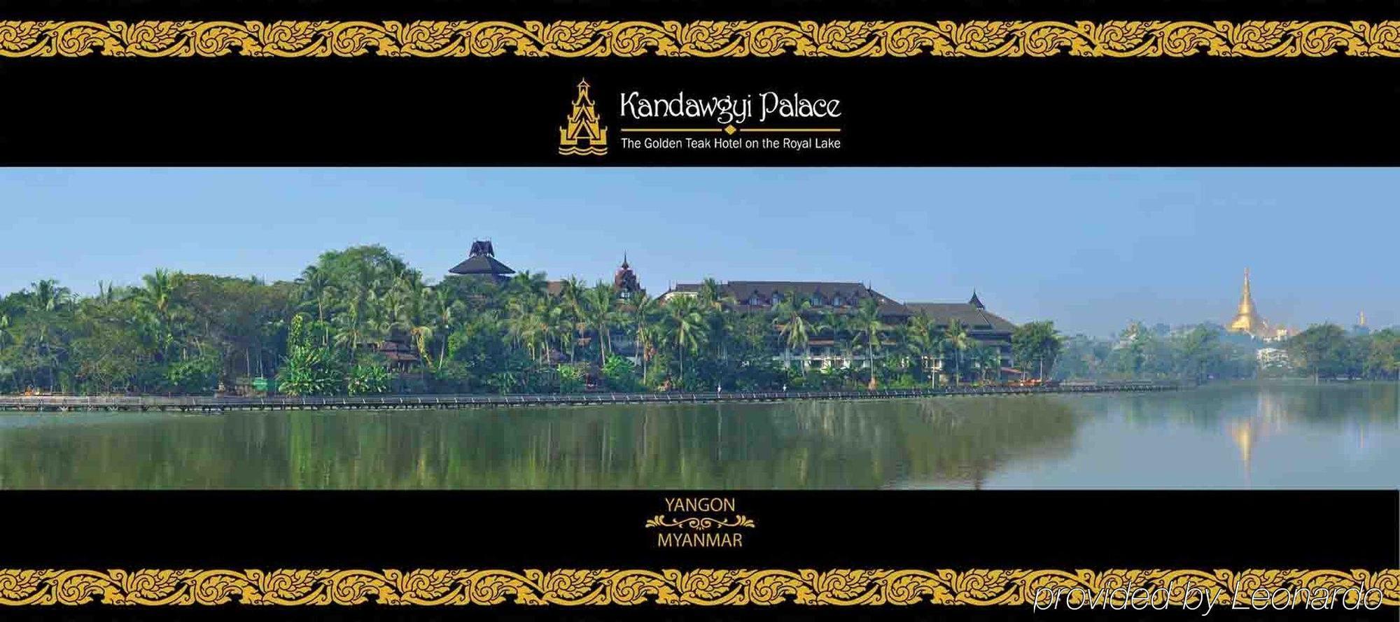 Hotel Kandawgyi Palace Yangon Exterior foto